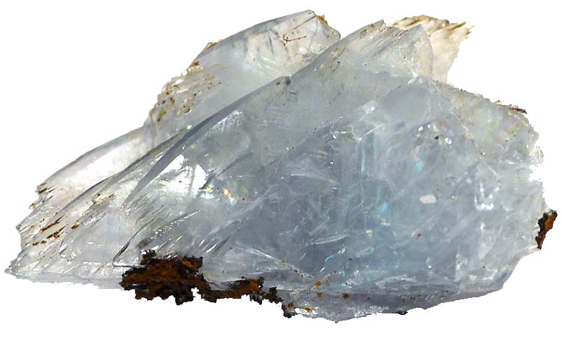 Blue Baryte Mineral Crystal