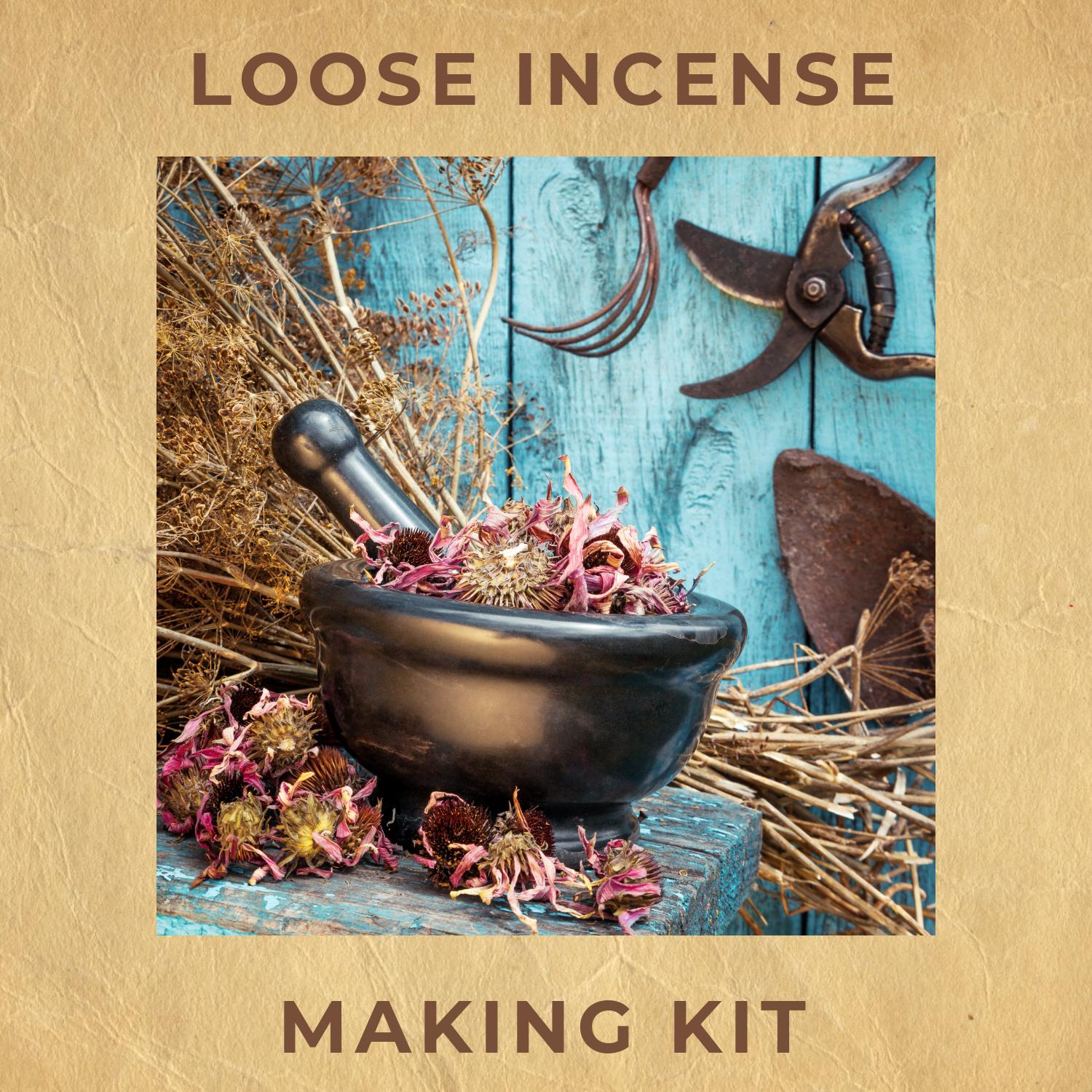 GeoFossils Loose Incense Making Kit