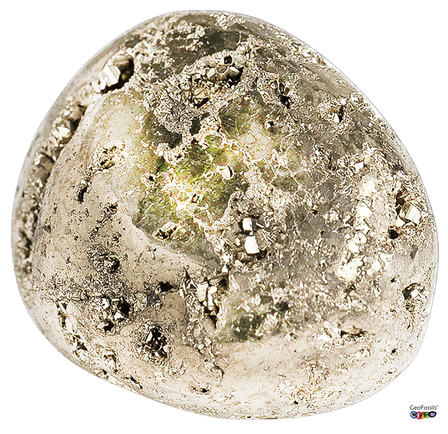 GeoFossils Pyrite Tumble Stone 30-40mm