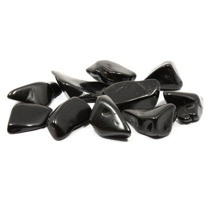 Jet Tumble Stone – Lightweight Fossilised Wood for Protection, Calm & Ancestral Energy – polished tumble stone for crystal healing and meditation