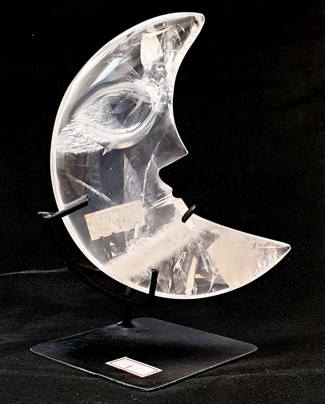 Girasol 9cm Moon Face with Metal Stand