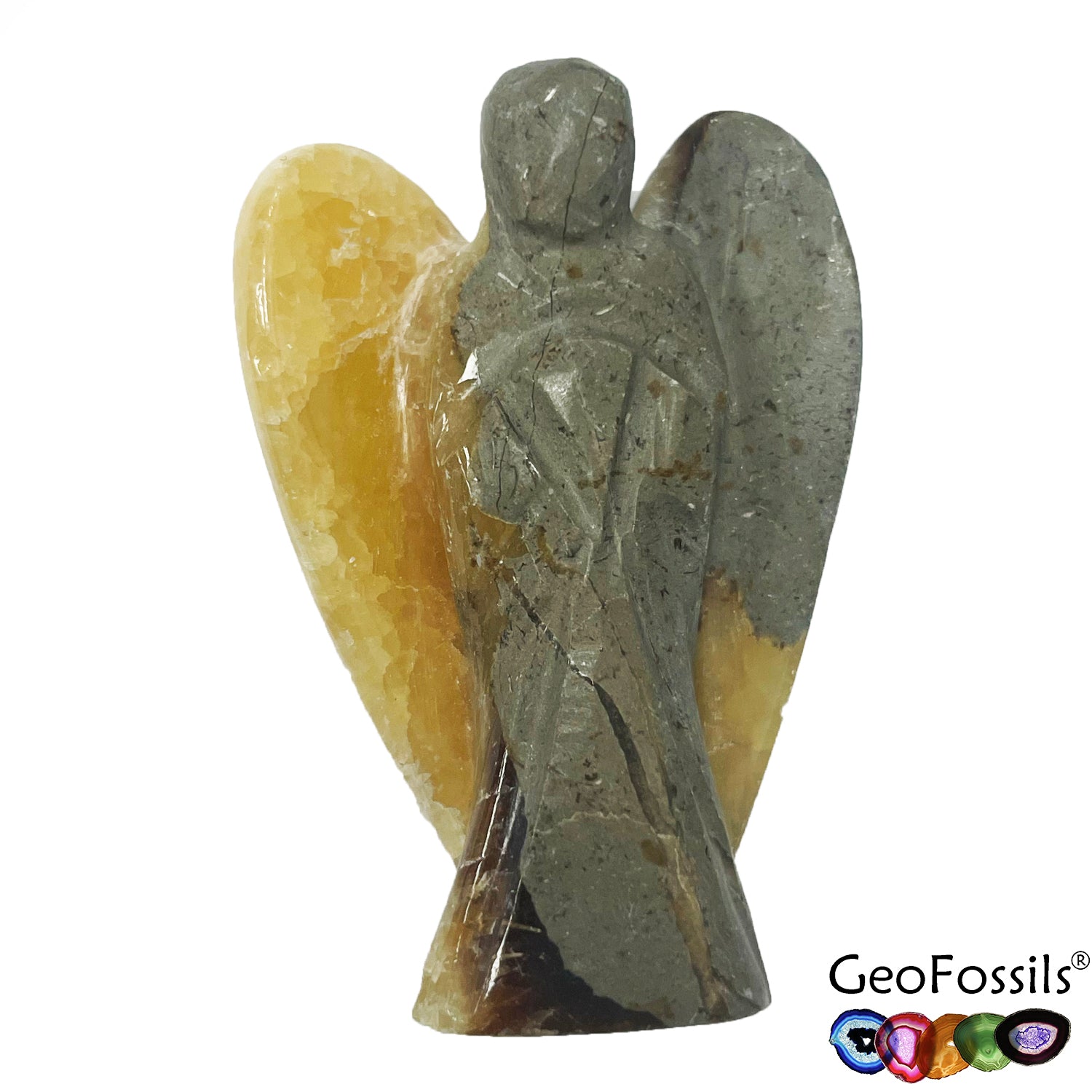 GeoFossils Septarian 50mm Angel