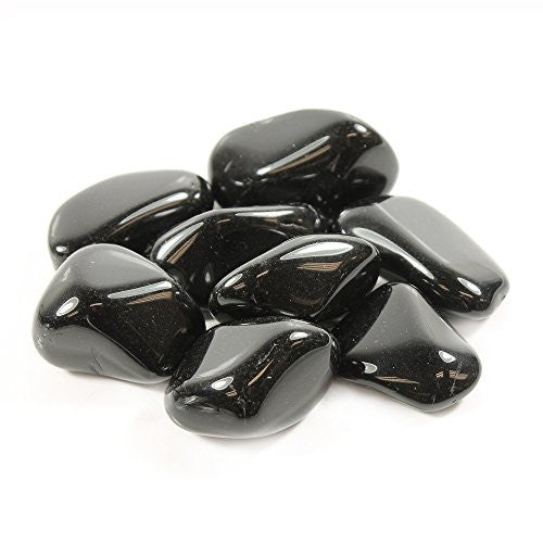 Sheen Obsidian Tumble Stone – Protective Crystal for Insight, Shadow Work & Personal Empowerment – polished tumble stone for crystal healing and meditation