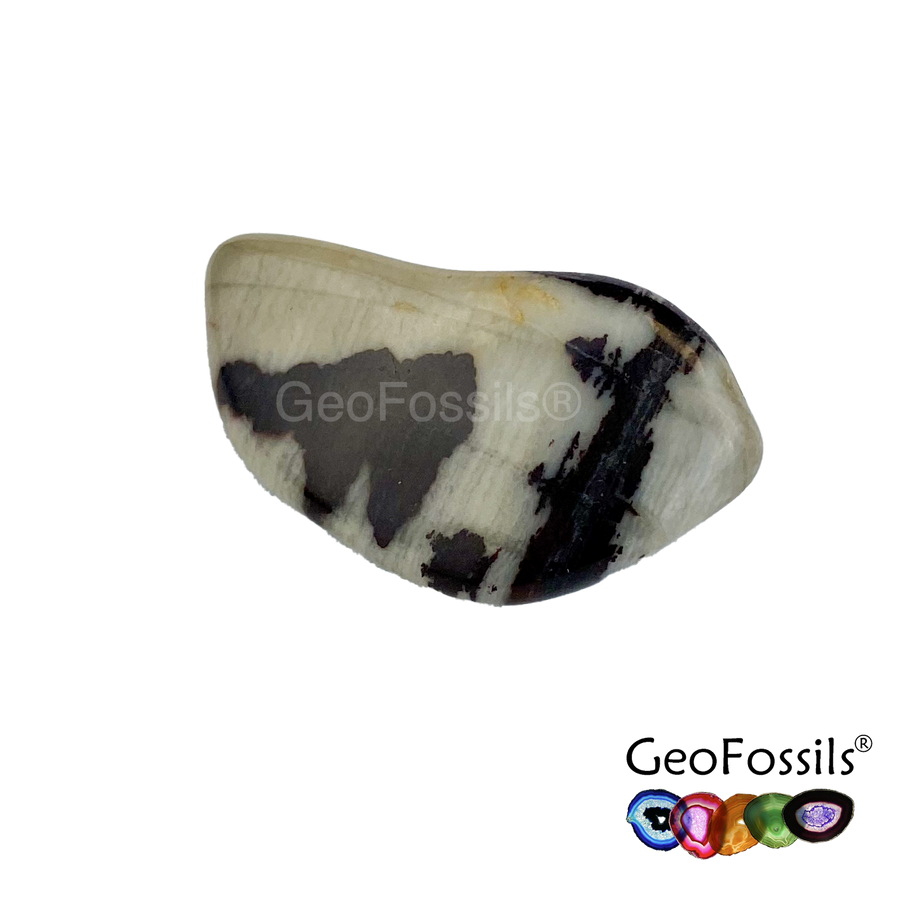 Nguni Tumble Stone – Stone of Earth Energy, Balance & Cultural Strength – polished tumble stone for crystal healing and meditation