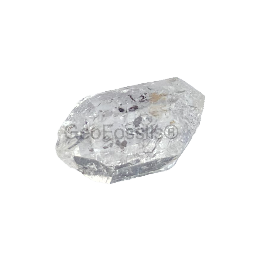 GeoFossils Herkimer Diamond Medium Oval, a high-vibration crystal for clarity, intuition, and spiritual awakening.