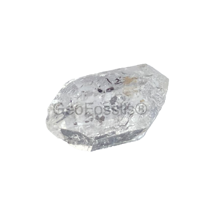 GeoFossils Herkimer Diamond Medium Oval, a high-vibration crystal for clarity, intuition, and spiritual awakening.