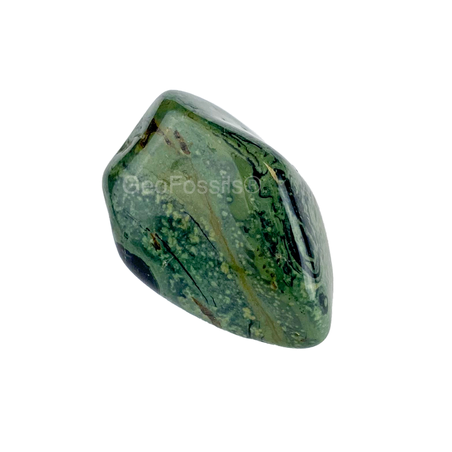 Geofossils Kambamba Jasper Polished Healing Crystal Tumble Stone