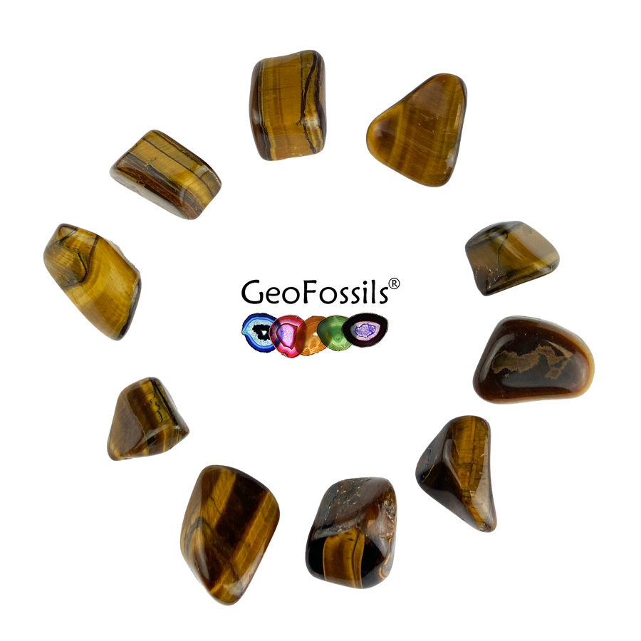 Gold Tiger’s Eye Tumble Stone – Crystal for Confidence, Focus & Grounded Protection – polished tumble stone for crystal healing and meditation