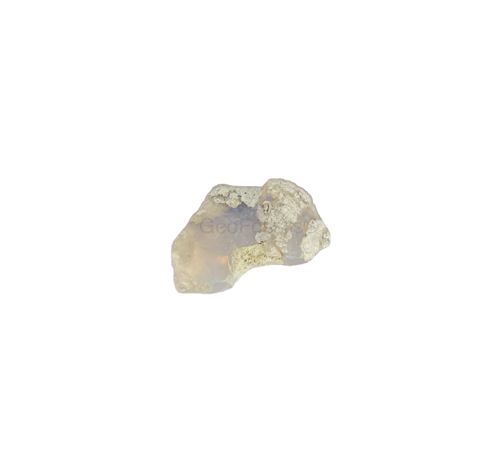 Geofossils Indonesia Blue Amber Polished Healing Crystal Tumble Stone