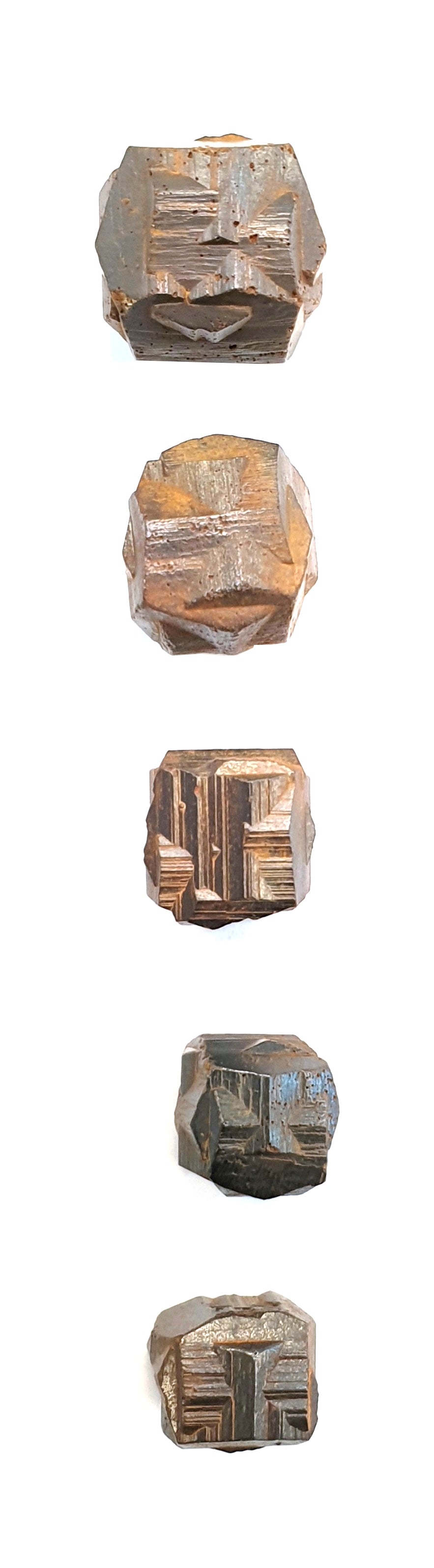 Pyrite Iron Cross Twins Mineral Specimen