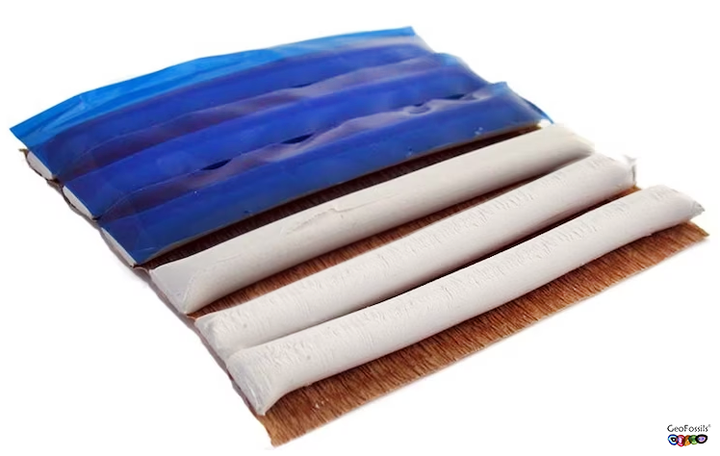 GeoFossils Mineral Tack – Chemically Inert Reusable Putty for Safe Crystal and Fossil Display