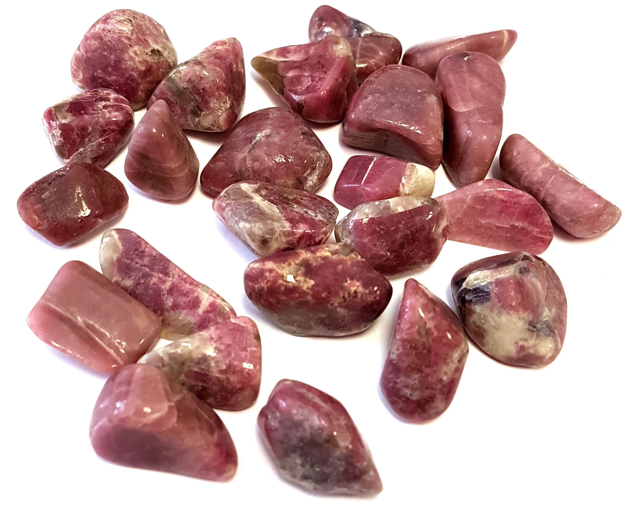 GeoFossils Pink Tourmaline Tumble Stone, a soothing pink crystal promoting compassion, emotional healing, and self-love.