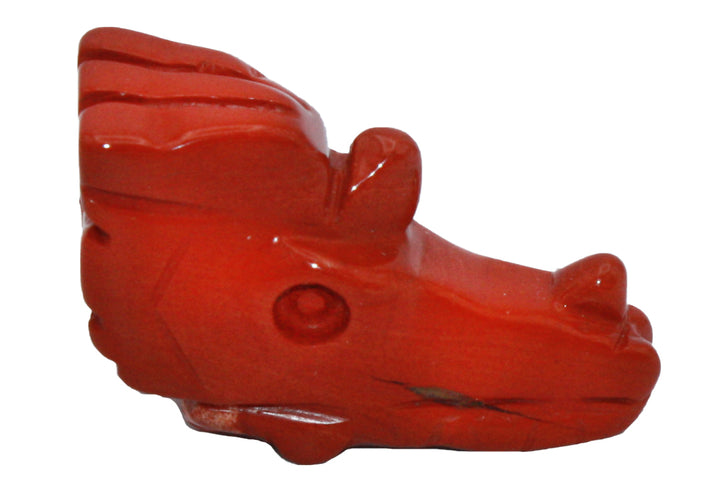 Red, shiny, polished, angular and smooth