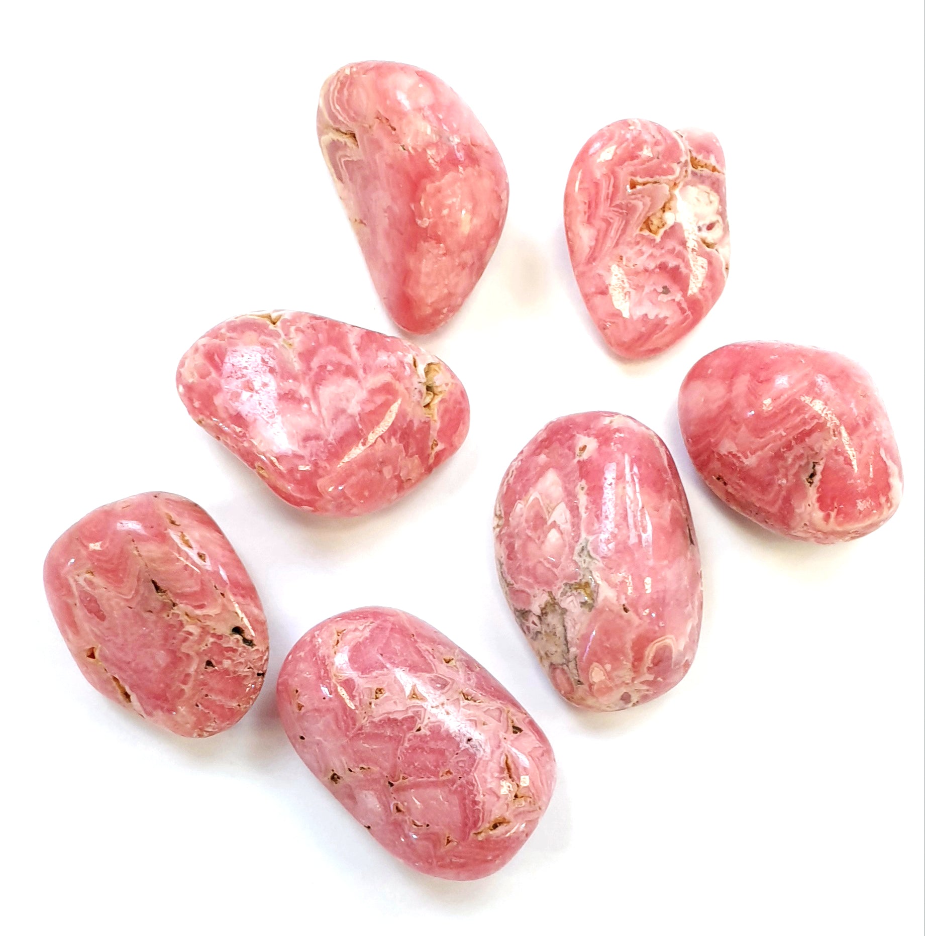 Rhodochrosite Polished Healing Crystal Tumble Stone