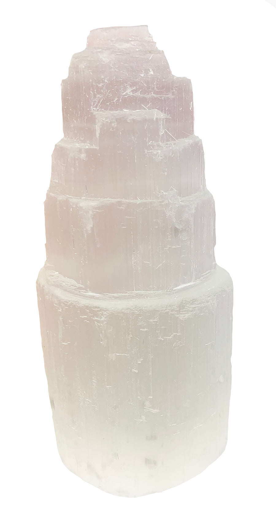 Luna Energy Infused Selenite Skyscraper Mineral Tower