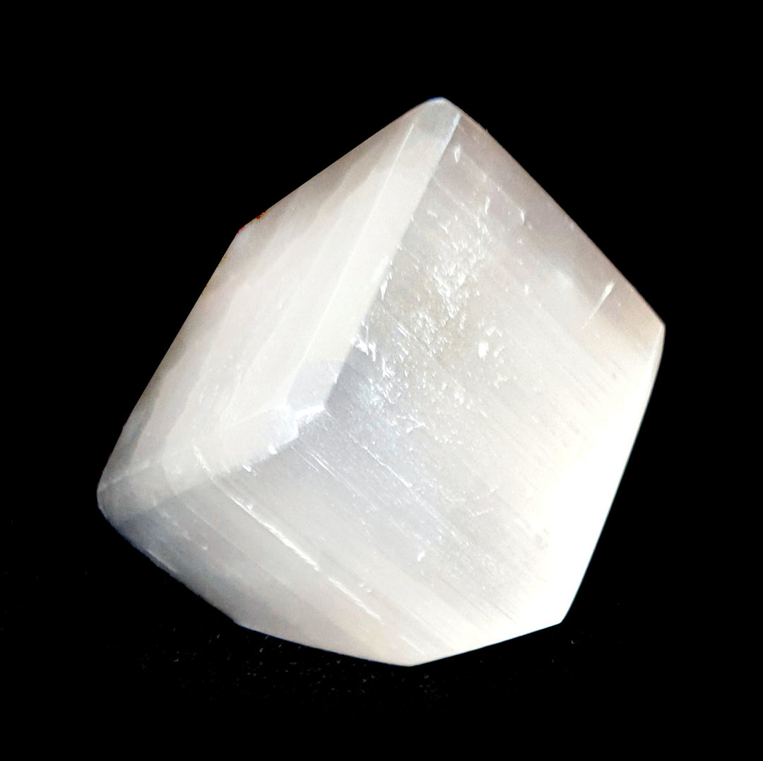 Luna Energy Infused Floating Selenite Cube 45mm