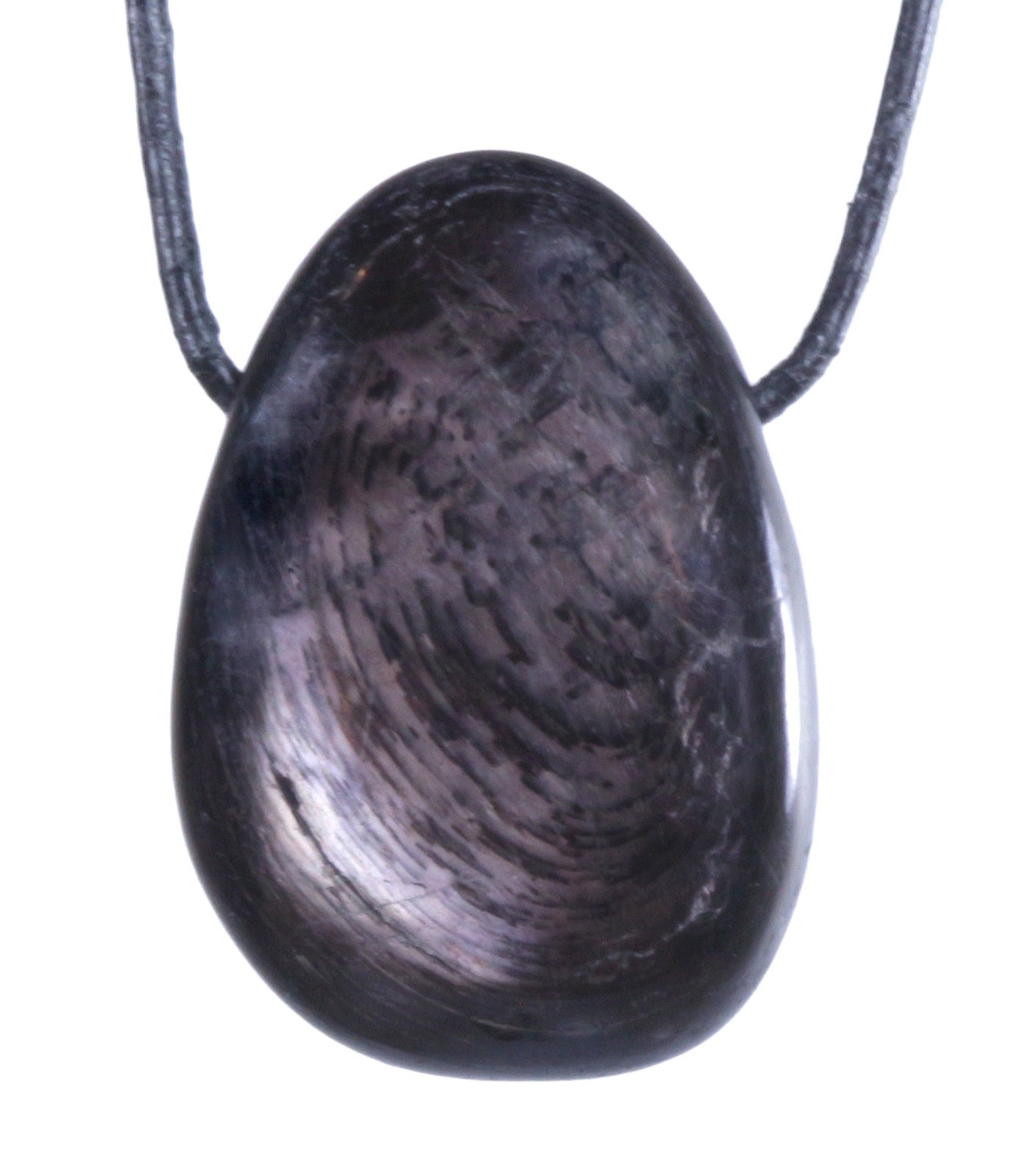 Hypersthene Drilled Tumble Stone
